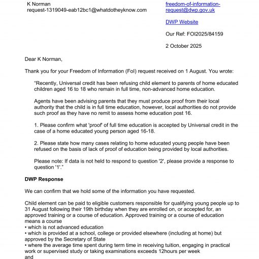 Universal Credit – Ed Yourself