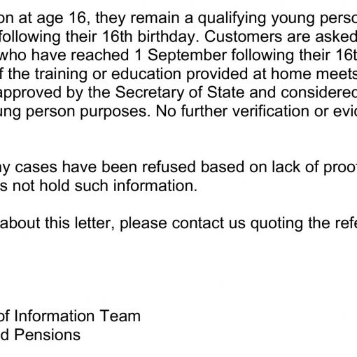 Universal Credit – Ed Yourself